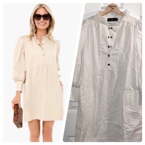 White Claiborne Dress POMANDER PLACE